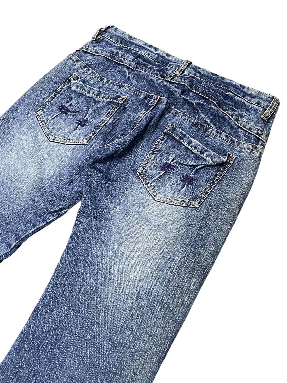 GOSTAR DE FUGA × Hysteric Glamour × Japanese Brand J honey Japan Zipper Pocket Undercover Style Jeans Size US 30 / EU 46 - 8 Thumbnail