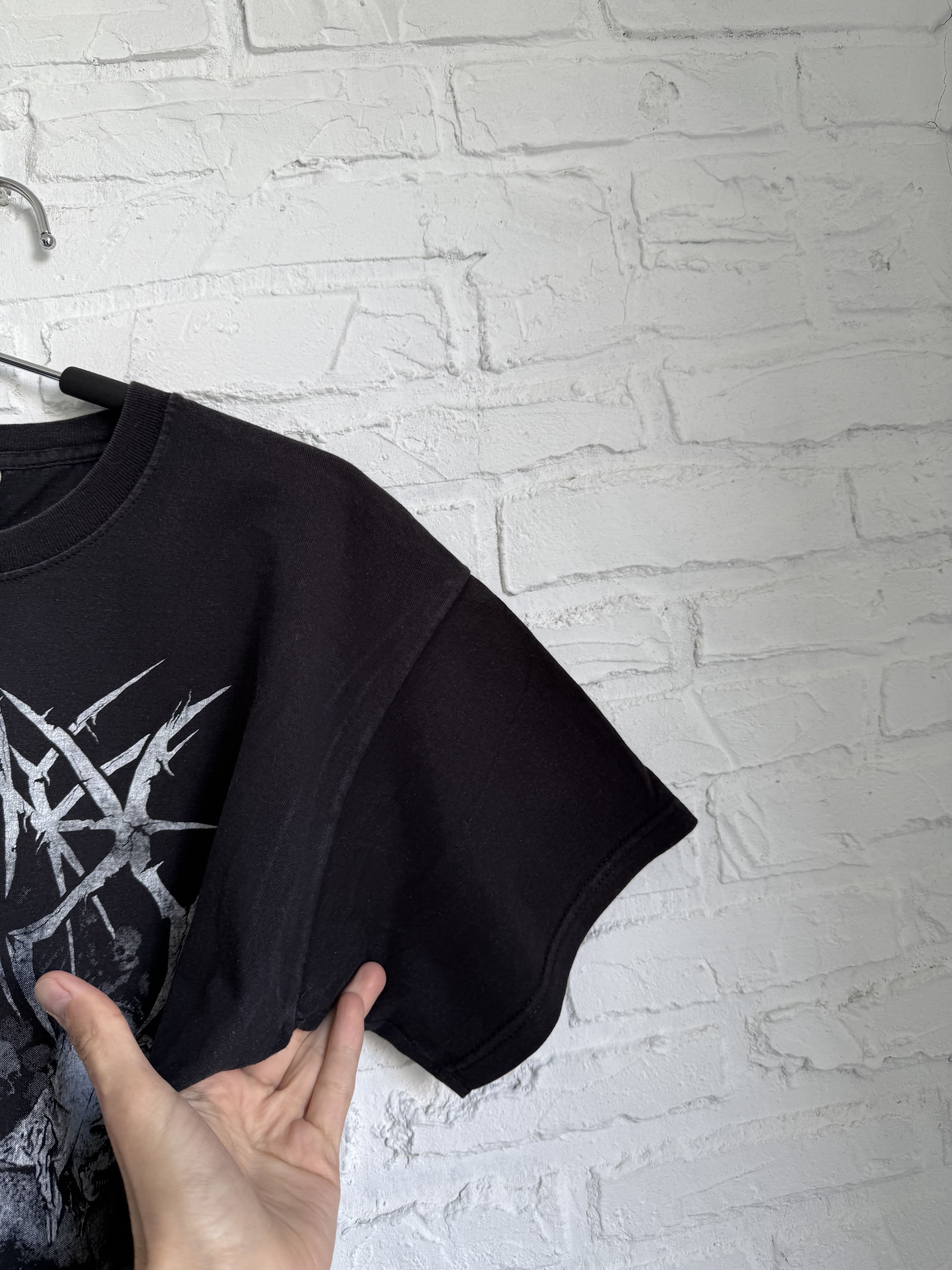 Band Tees × Vintage Vintage 2000s Karne Faith in flesh metal t-shirt Size US L / EU 52-54 / 3 - 5 Thumbnail