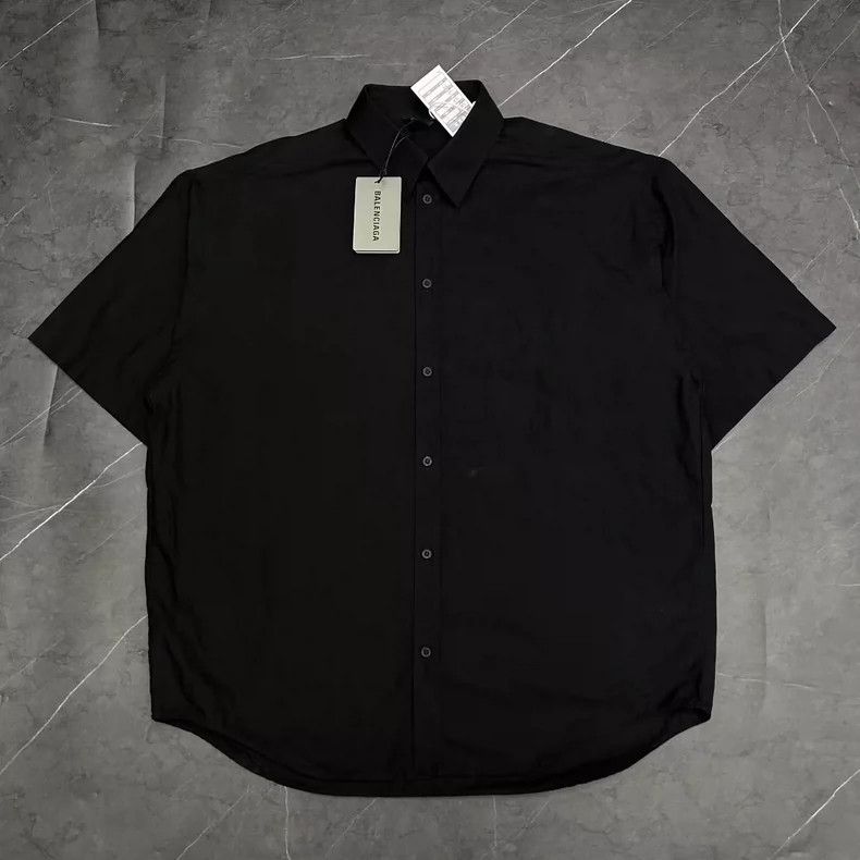Balenciaga Balenciaga size 39 Tape Short Sleeve Shirt Size US S / EU 44-46 / 1 - 1 Thumbnail