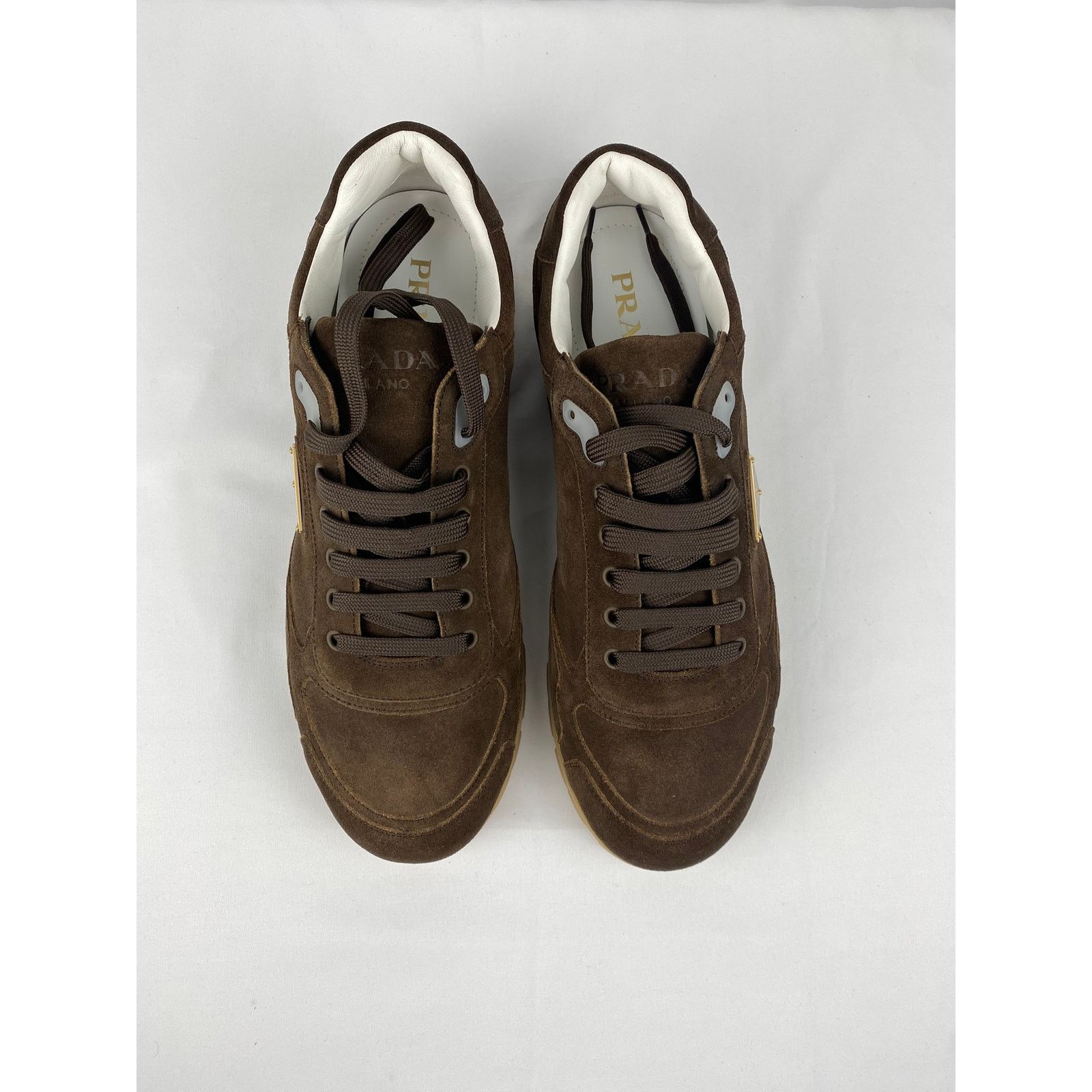 Prada o1rshd1 Calzature Uomo in Moro Size US 12 / EU 45 - 16 Thumbnail
