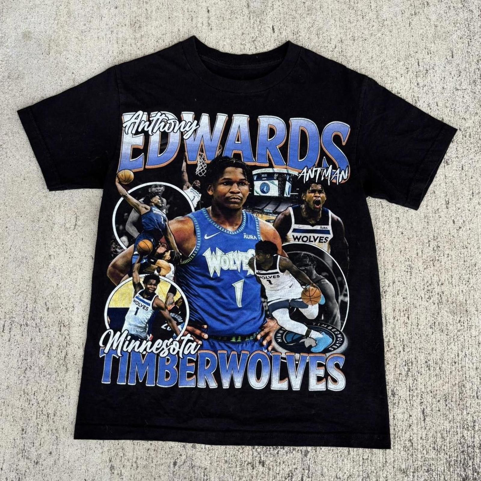 Other Anthony Edwards Minnesota Timberwolves Graphic Rap Tee Size US S / EU 44-46 / 1 - 1 Thumbnail