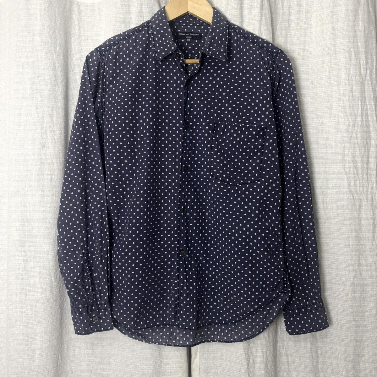 Comme des Garcons COMME DES GARÇONS POLKA DOT SHIRT Size US XS / EU 42 / 0 - 1 Thumbnail