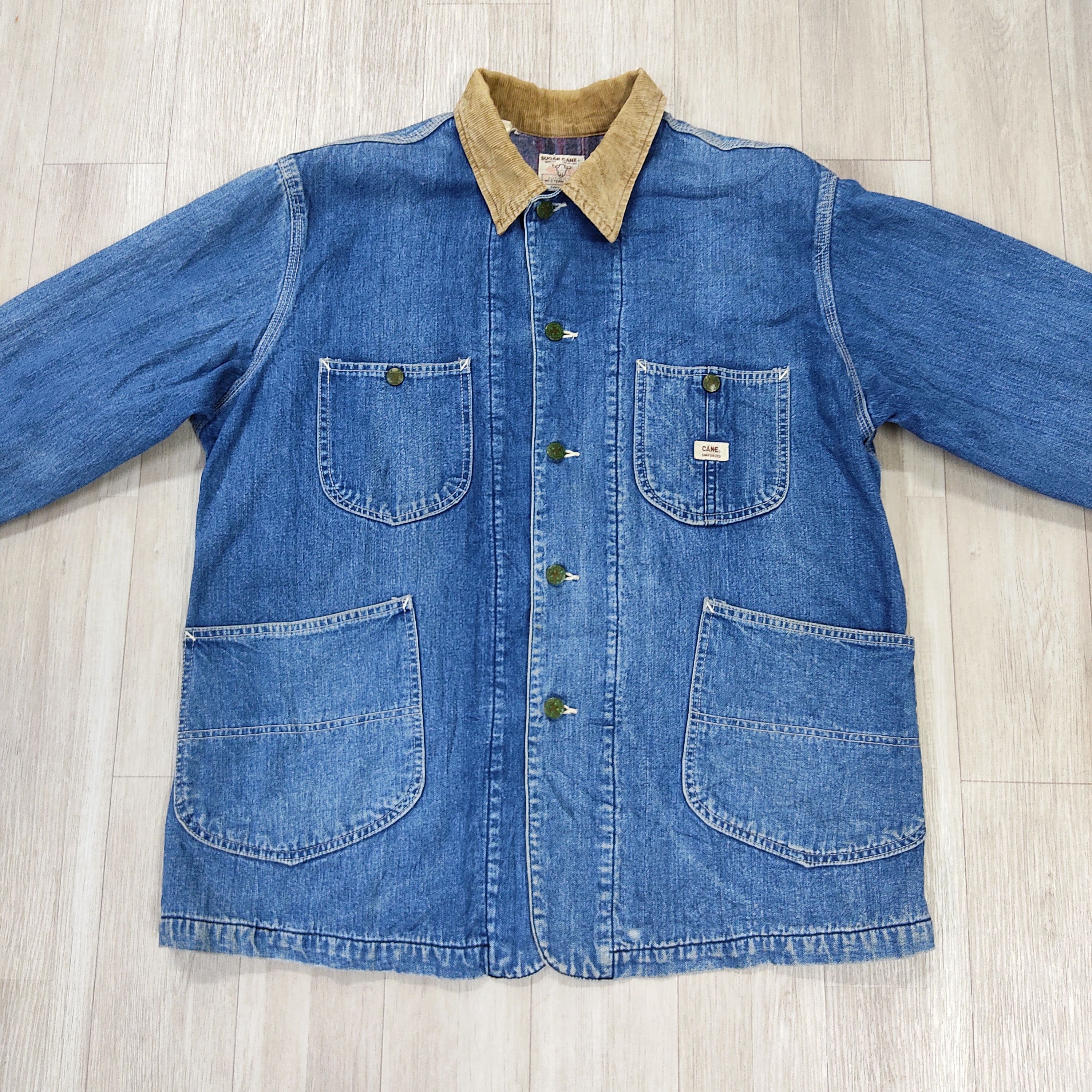 Sugar Cane Vintage Sugar Cane Blanket Lined Sanforized Chore Jacket Size US L / EU 52-54 / 3 - 6 Thumbnail