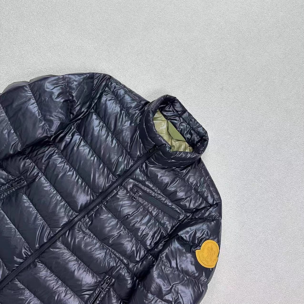 Moncler MONCLER Big Logo Collar thin down jkt 2 Near New Size US M / EU 48-50 / 2 - 3 Thumbnail