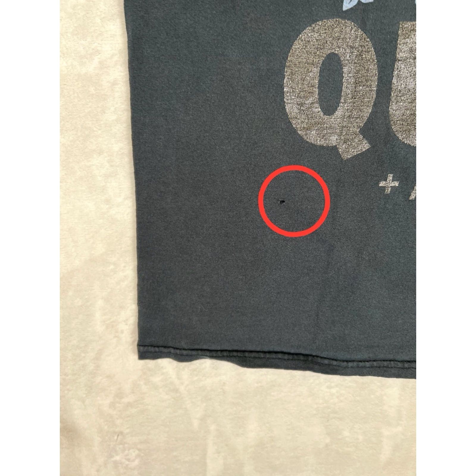 Doublet Queen T-Shirt XL Black Double-Sided Graphic Print Music Rock 90s Mens T-Shirt Size US XL / EU 56 / 4 - 6 Thumbnail