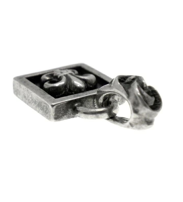 Chrome Hearts OFFER OK🔥CHROME HEARTS FRAMED FLEUR PENDANT silver Size ONE SIZE - 5 Thumbnail