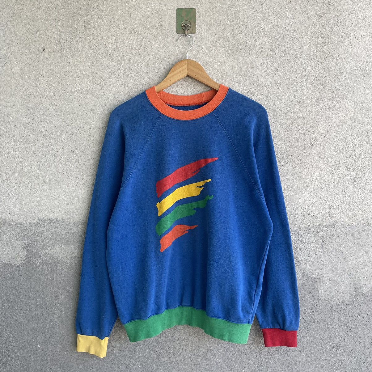 Benetton × Vintage Vintage Benetton Formula 1 Racing Team Sweatshirt Size US M / EU 48-50 / 2 - 1 Thumbnail