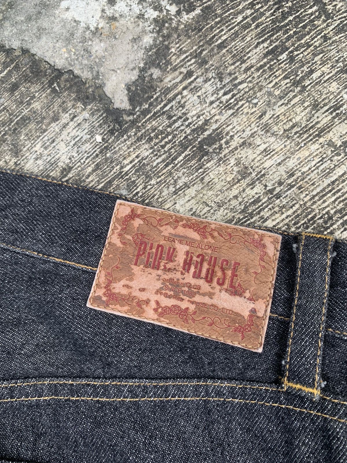 Helmut Lang × Karl Helmut × Pink House Rare🔥 pink house by helmut lang patchwork denim Size US 31 - 22 Thumbnail