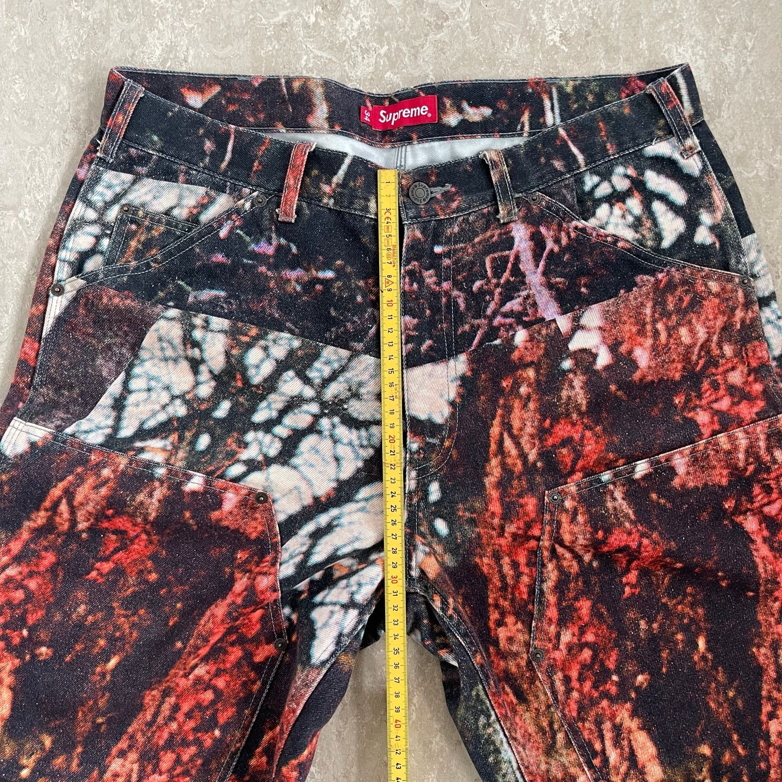 Supreme Supreme Fall 2020 Double Knee Denim Painter Pant Size US 34 / EU 50 - 8 Thumbnail