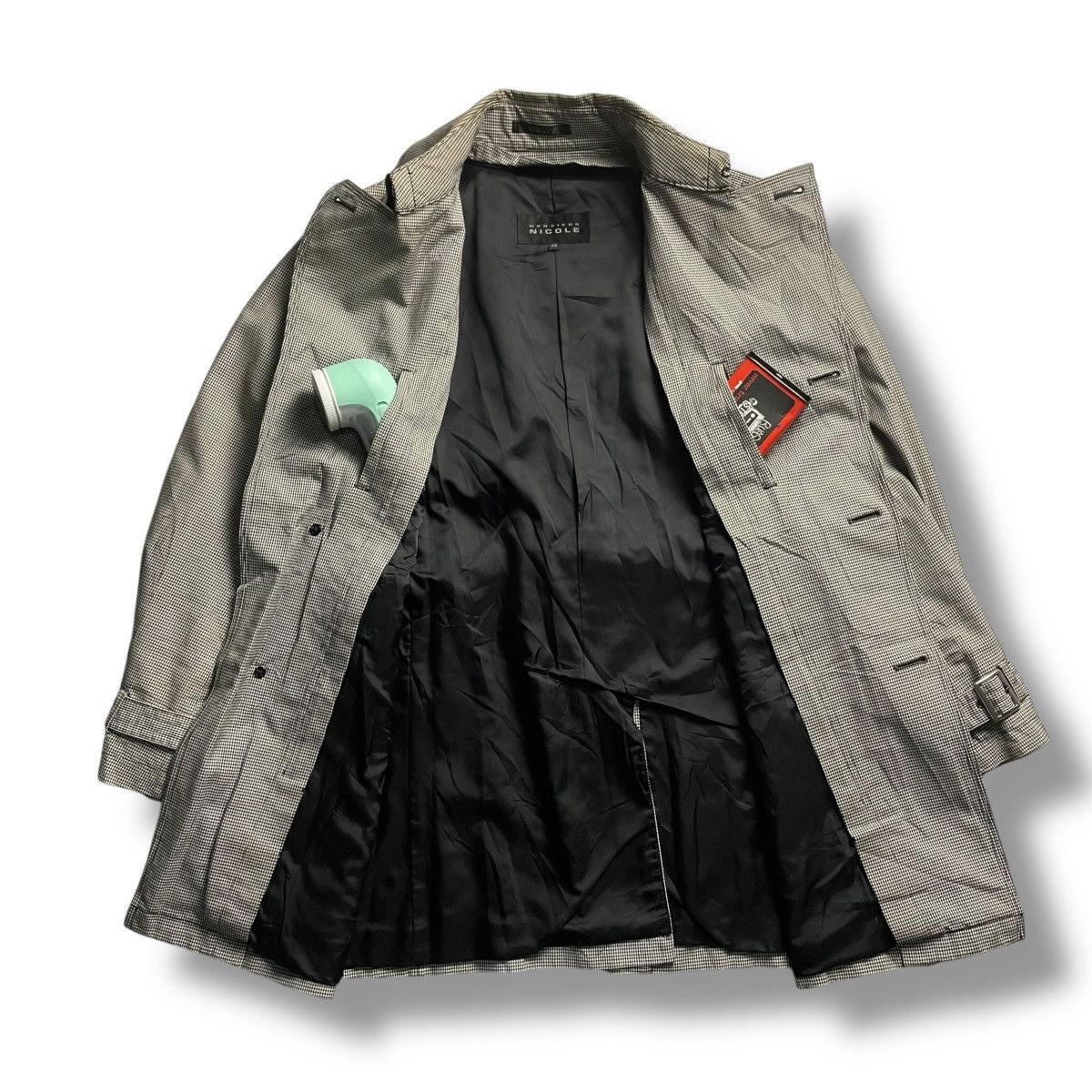 Japanese Brand × Nicole Club 🇯🇵 MONSIEUR NICOLE TRENCH COAT JACKET Size US M / EU 48-50 / 2 - 12 Thumbnail