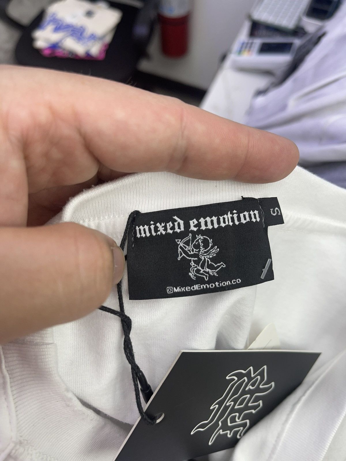 Other Mixed Emotions “XIX” tee (white) Size US S / EU 44-46 / 1 - 3 Thumbnail