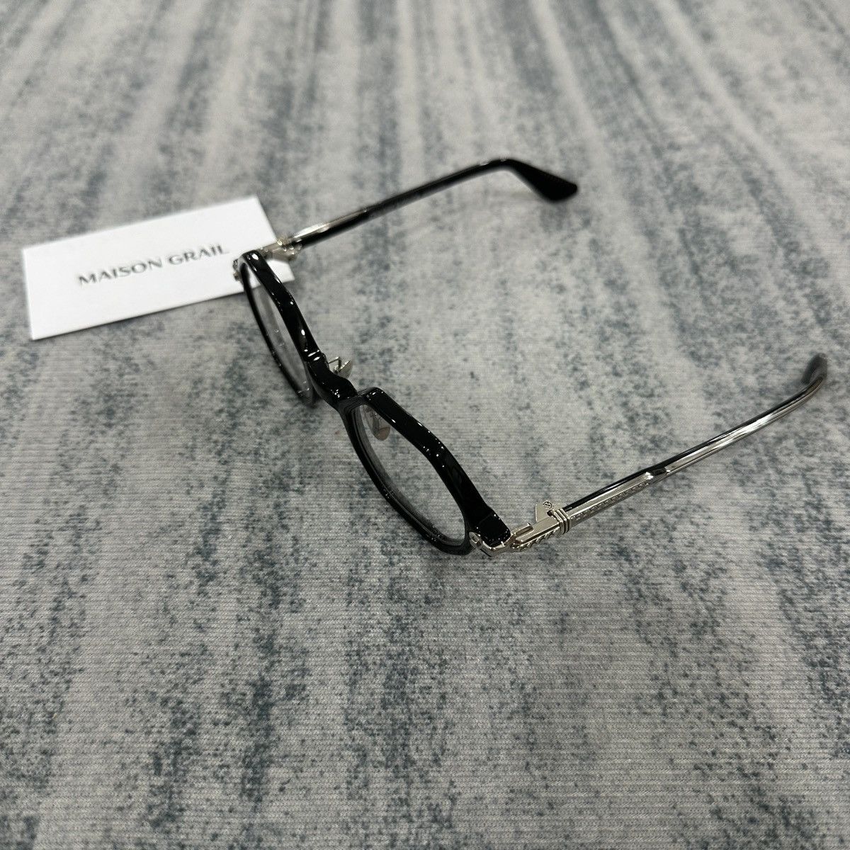 Chrome Hearts CHROME HEARTS CLITCO-A BLACK EYEGLASSES Size ONE SIZE - 2 Thumbnail