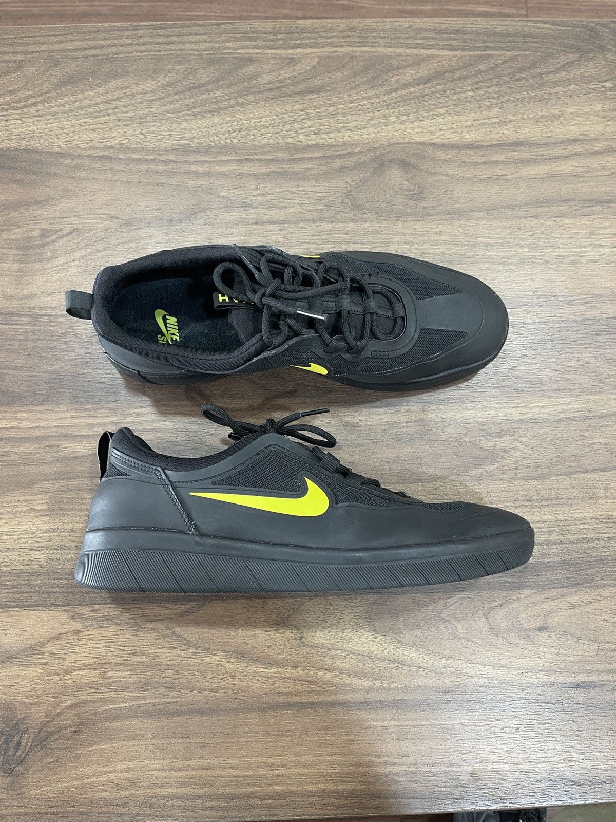 Nike SB NIKE SB Nyjah Free 2 Black Cyber Skate Size US 8 / EU 41 - 5 Thumbnail