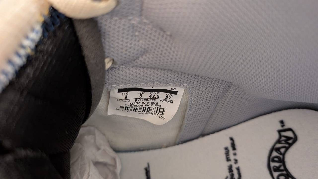 Nike UNION LA X JORDAN 1 RETRO HIGH NRG 'BLACK TOE' Size US 9 / EU 42 - 14 Thumbnail