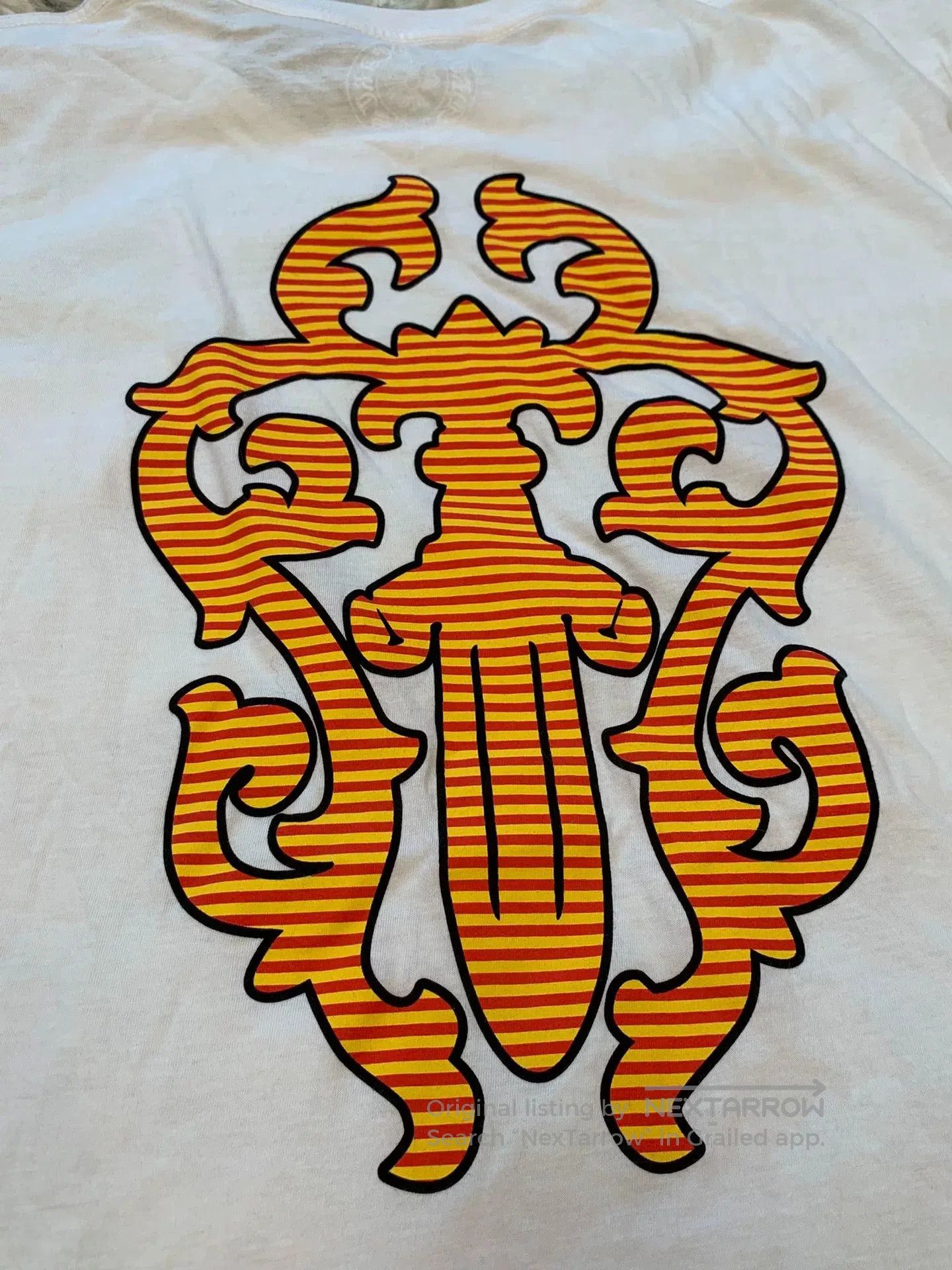 Chrome Hearts Chrome Hearts Orange Sword Print T. Size US L / EU 52-54 / 3 - 2 Thumbnail