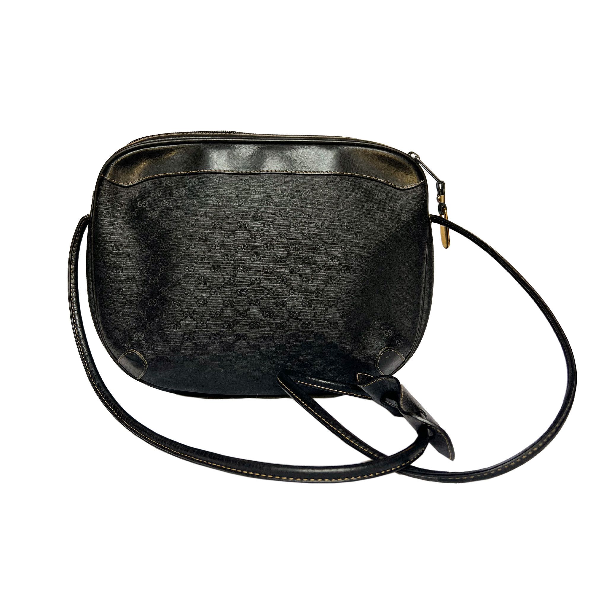 Gucci Gucci vintage Monogram black canvas bag. Size ONE SIZE - 3 Thumbnail