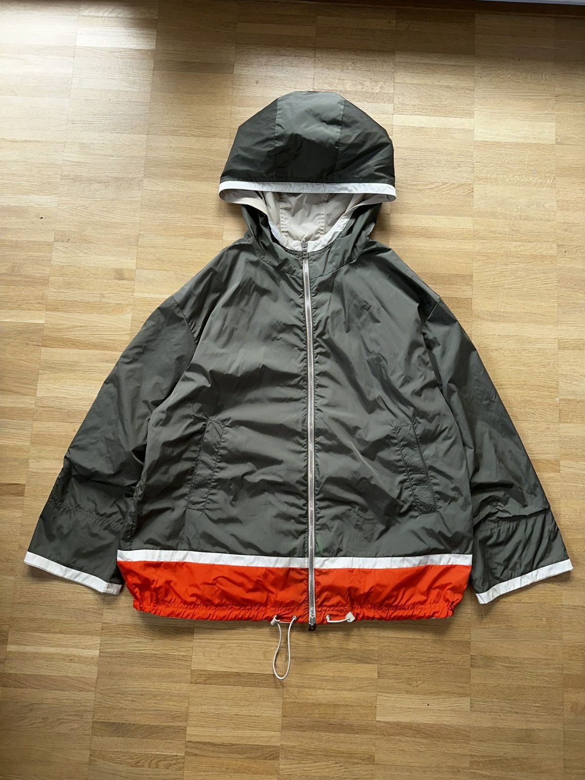 Prada 💥Prada Nylon Tessuto Reversible Jacket 💥 Size L / US 10 / IT 46 - 11 Thumbnail