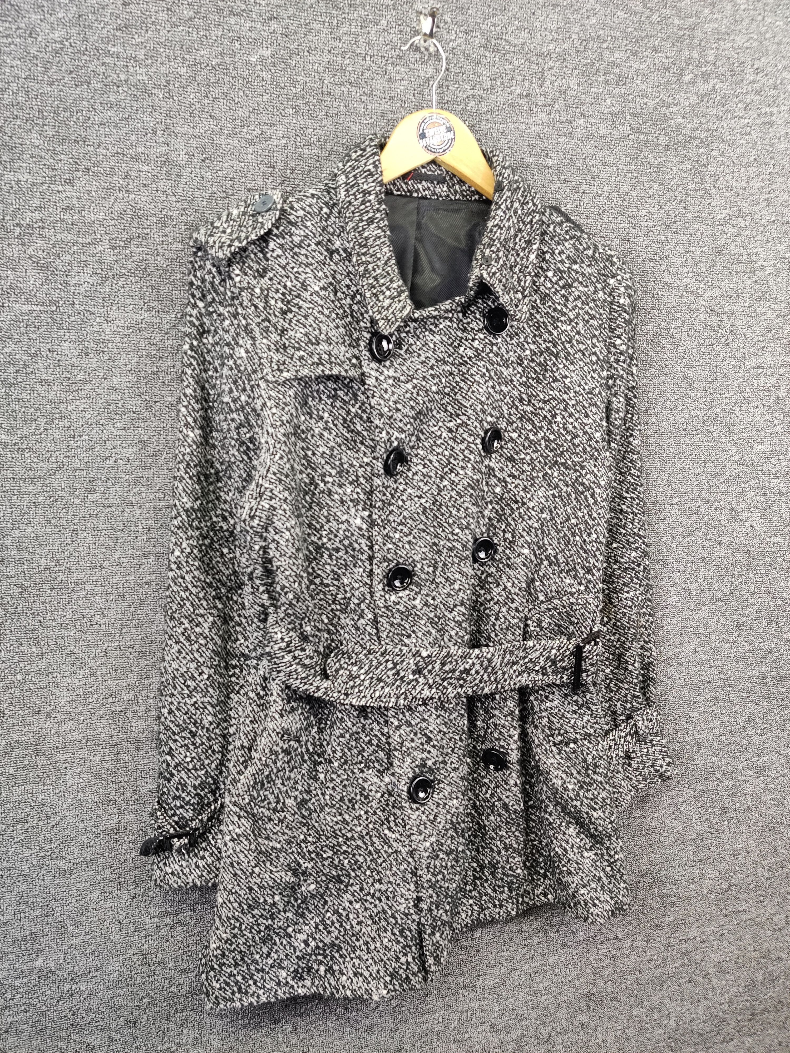 semanticdesign Semantic Design Double Breasted Belted Long Coat Size M / US 6-8 / IT 42-44 - 5 Thumbnail