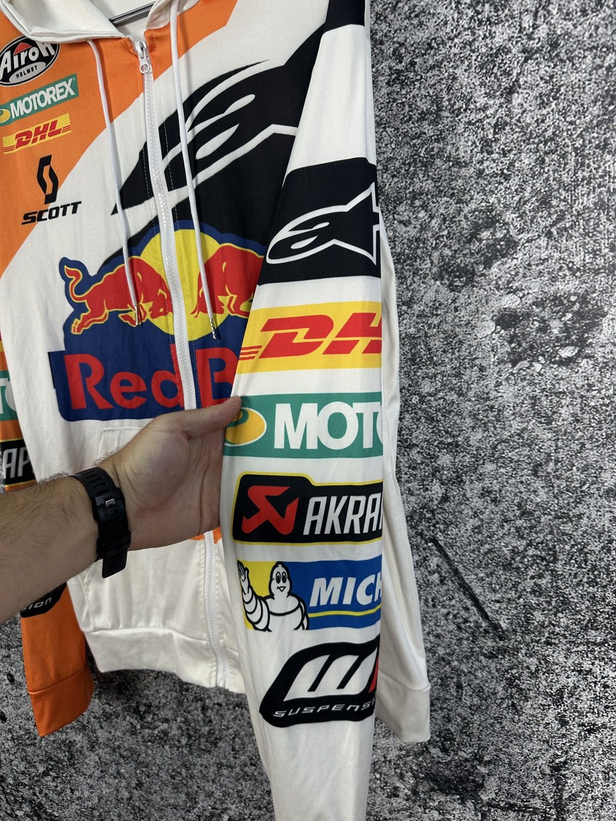 Vintage Men’s KTM Full Zip Racing Hoodie Red Bull Moto GP Size XXL Size US XXL / EU 58 / 5 - 10 Thumbnail