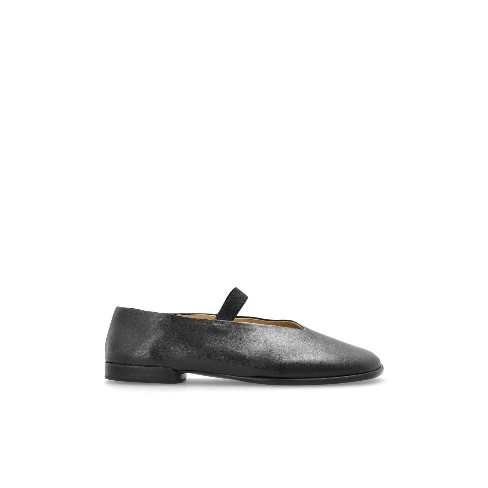 LEMAIRE Brown Leather Ballerina Flats New & Authentic (Women
