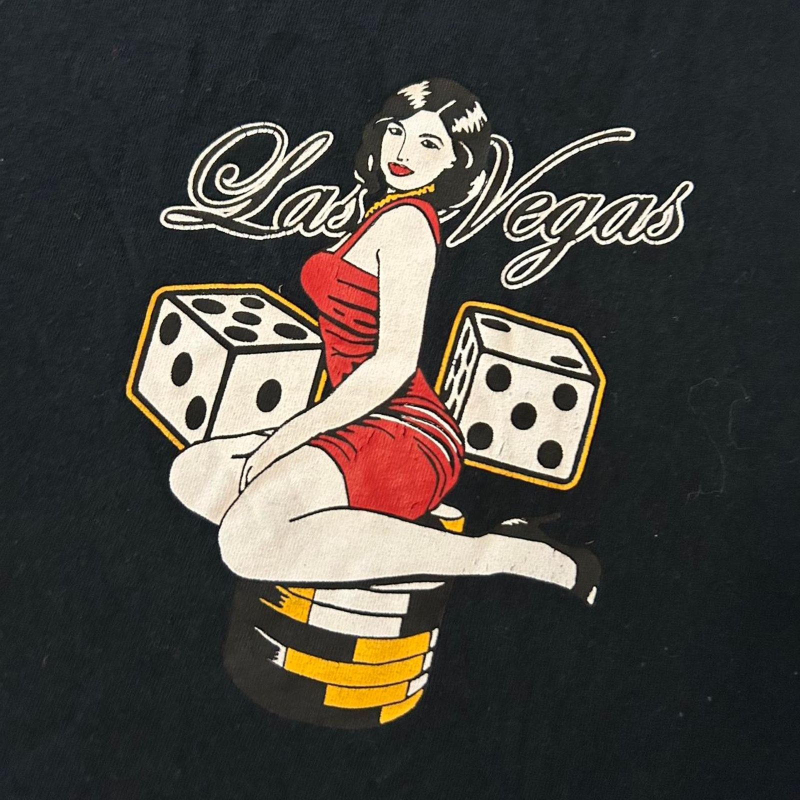 Gildan Y2k las vegas graphic tee Size US L / EU 52-54 / 3 - 3 Thumbnail