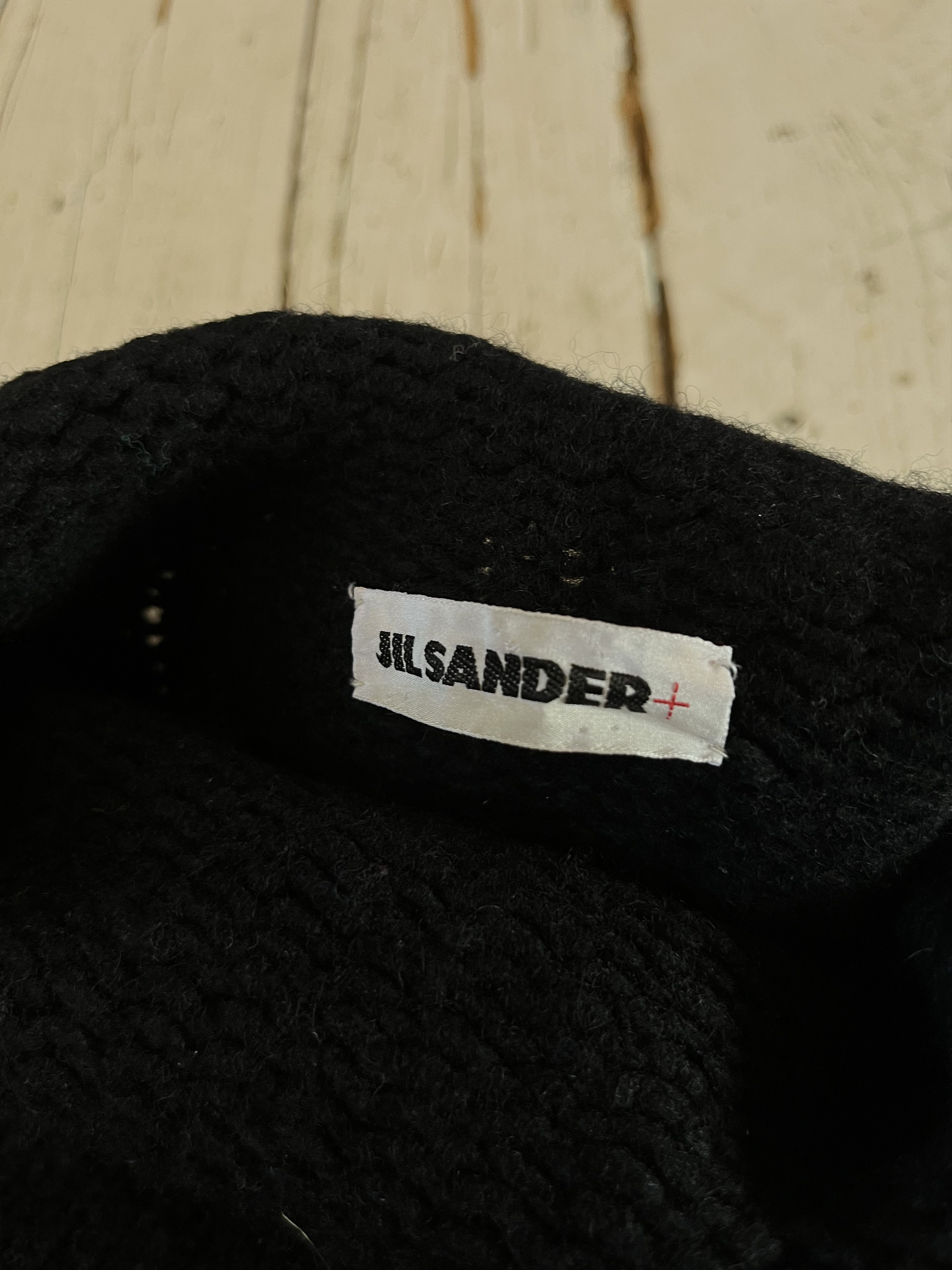 Jil Sander Vintage 90s Jil Sander Plus Long Wool Knitwear Size L / US 10 / IT 46 - 5 Thumbnail