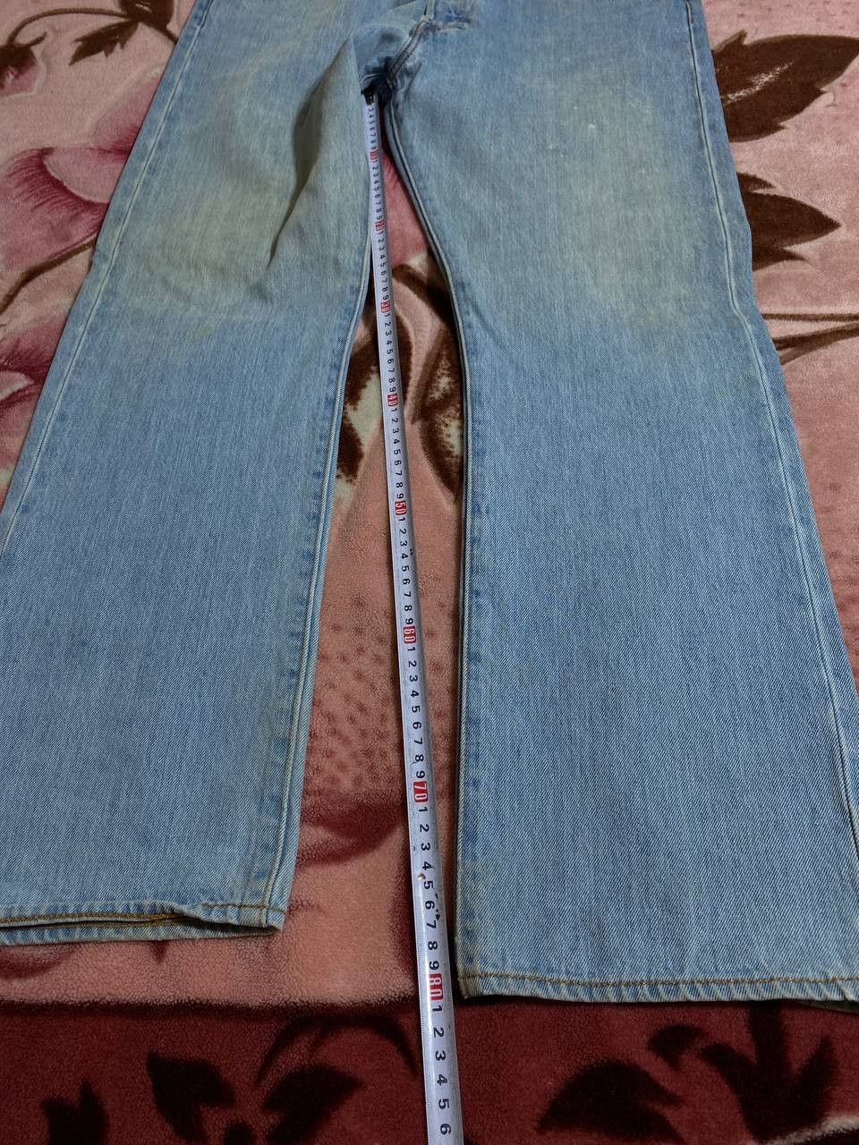 Levi's × Vintage Vintage 1998 Levi's 501 Vintage Denim Distressed Wash Jeans Size US 38 / EU 54 - 5 Thumbnail