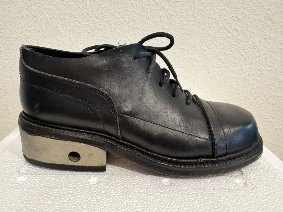 Dirk Bikkembergs AUTHENTIC DIRK BIKKEMBERGS METAL HEEL SHOE Size US 7 / EU 40 - 2 Thumbnail