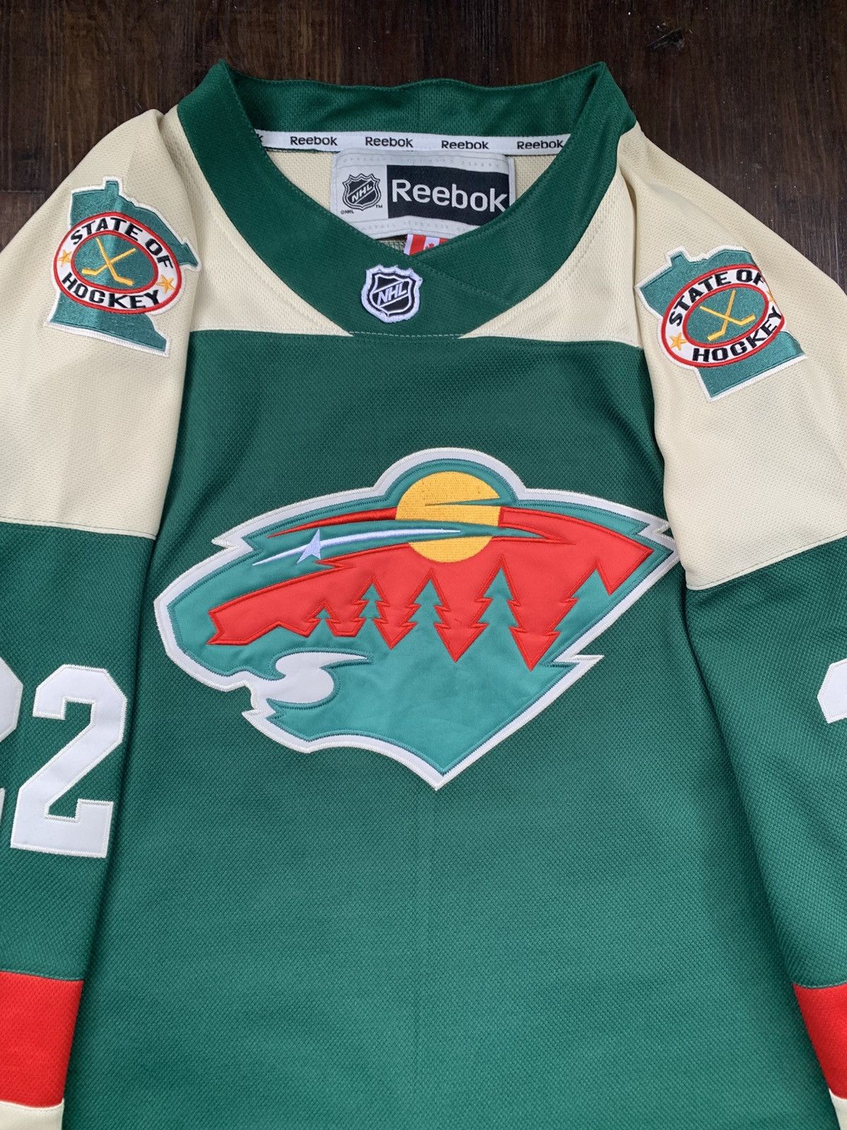 Reebok Nino Niederreiter Minnesota Wild Reebok Edge Jersey Size US M / EU 48-50 / 2 - 12 Thumbnail