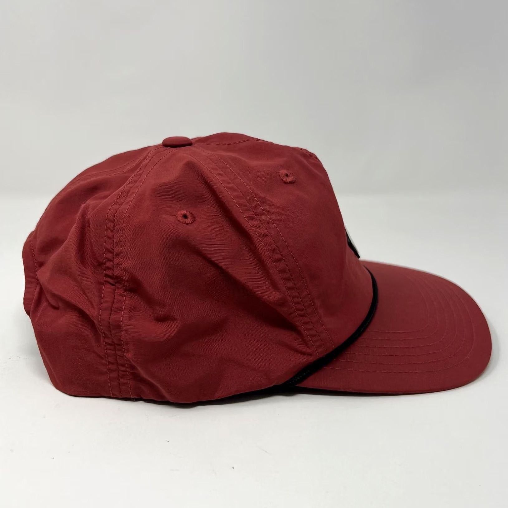 Oakley Oakley Snapback Hat Mens Adjustable Maroon Red Tropical Patch Rope Cap Size ONE SIZE - 4 Thumbnail