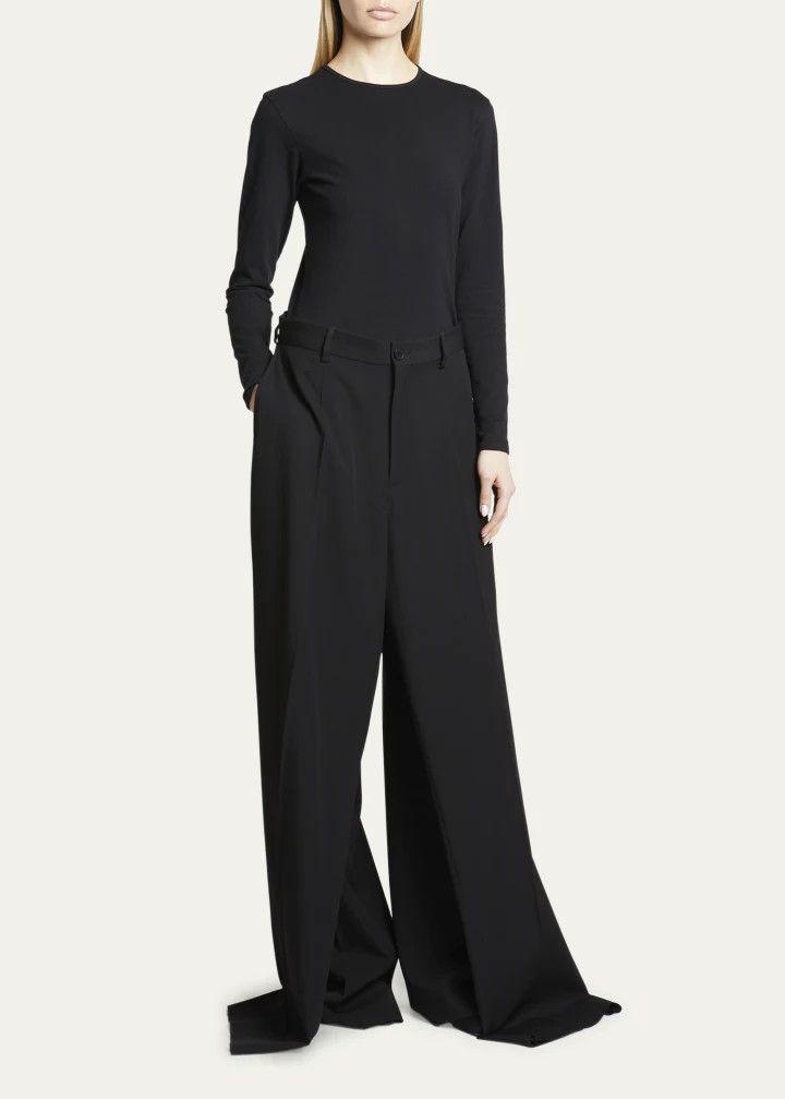 Balenciaga o1y0625 Casual Pant in Black Size 25" / US 0 / IT 36 - 4 Thumbnail