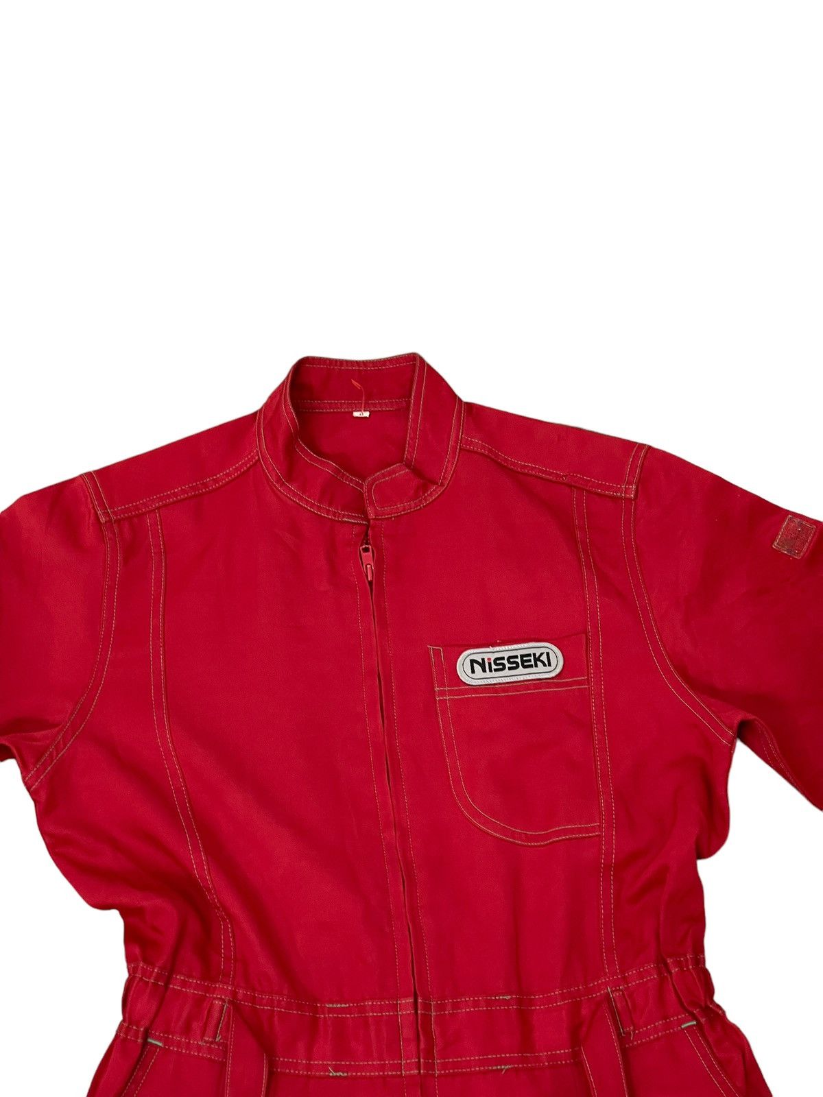 Japanese Brand Jumpsuit Vtg 90s Nisseki Dash Racer Overalls 5🟩2 Size US 32 / EU 48 - 18 Thumbnail