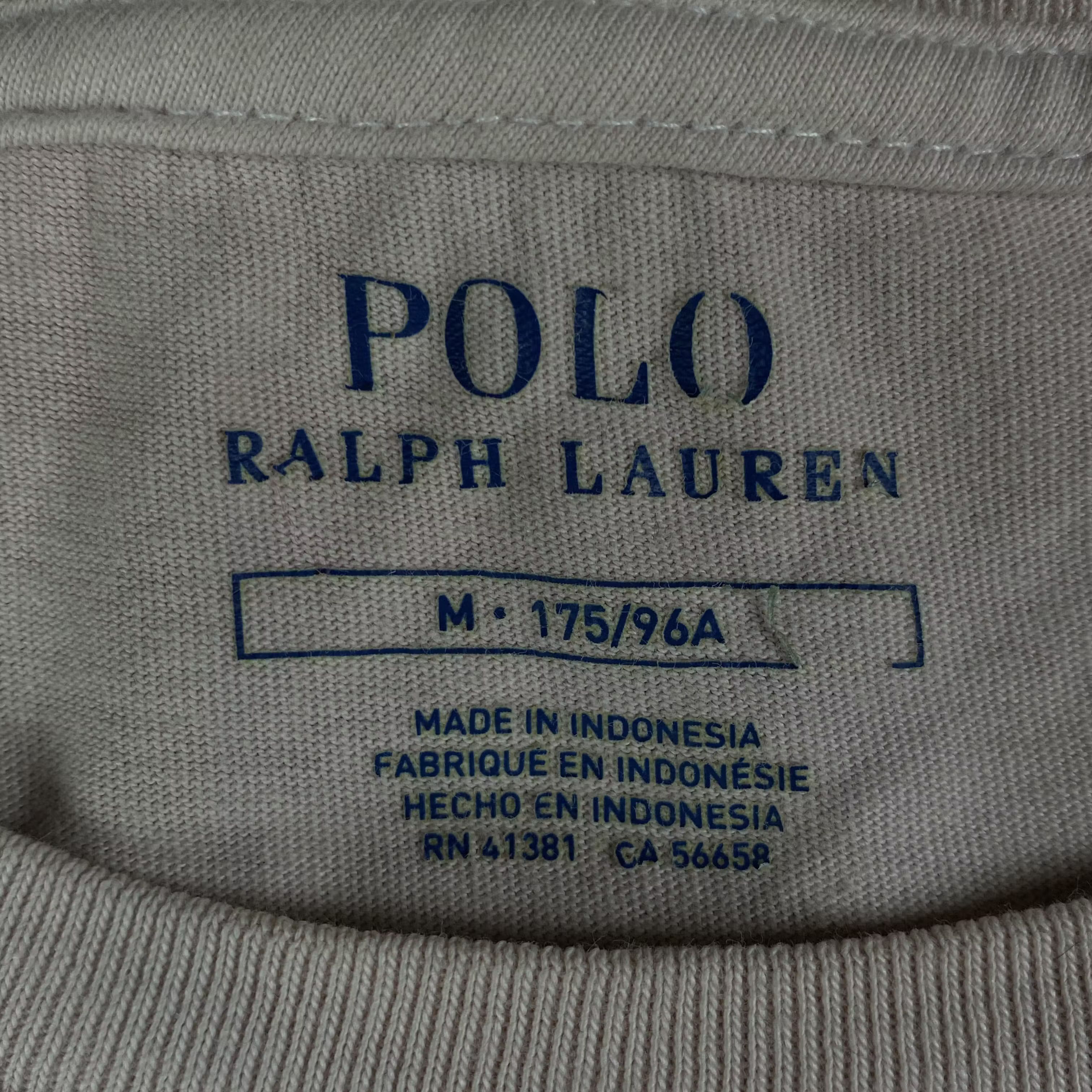Polo Ralph Lauren × Ralph Lauren Mens T Shirt Long Sleeve Polo Ralph Lauren Size M Size US M / EU 48-50 / 2 - 5 Thumbnail