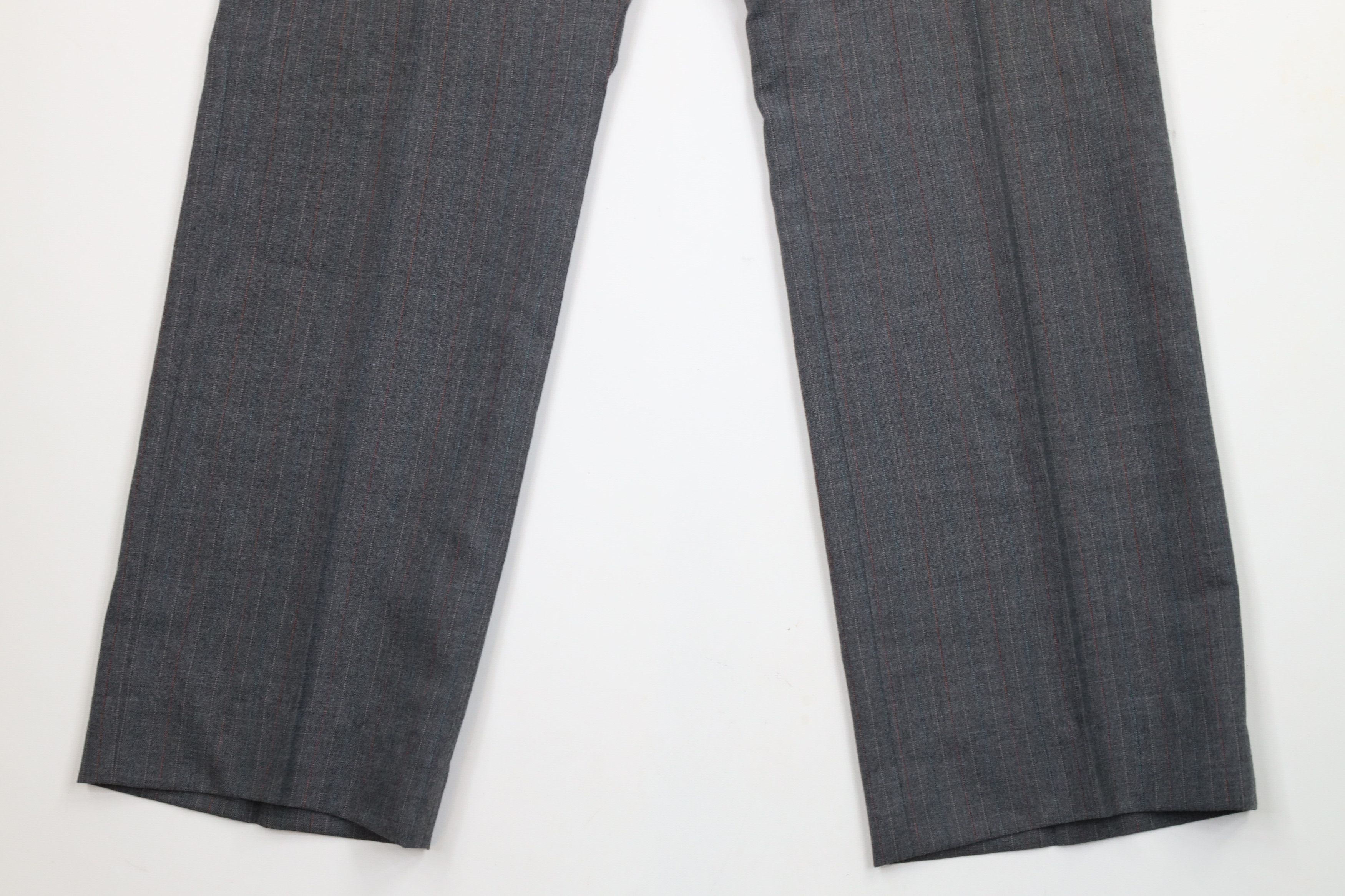 Vintage Vintage 70s Streetwear Rainbow Striped Wide Leg Chino Pants Size US 30 / EU 46 - 4 Thumbnail