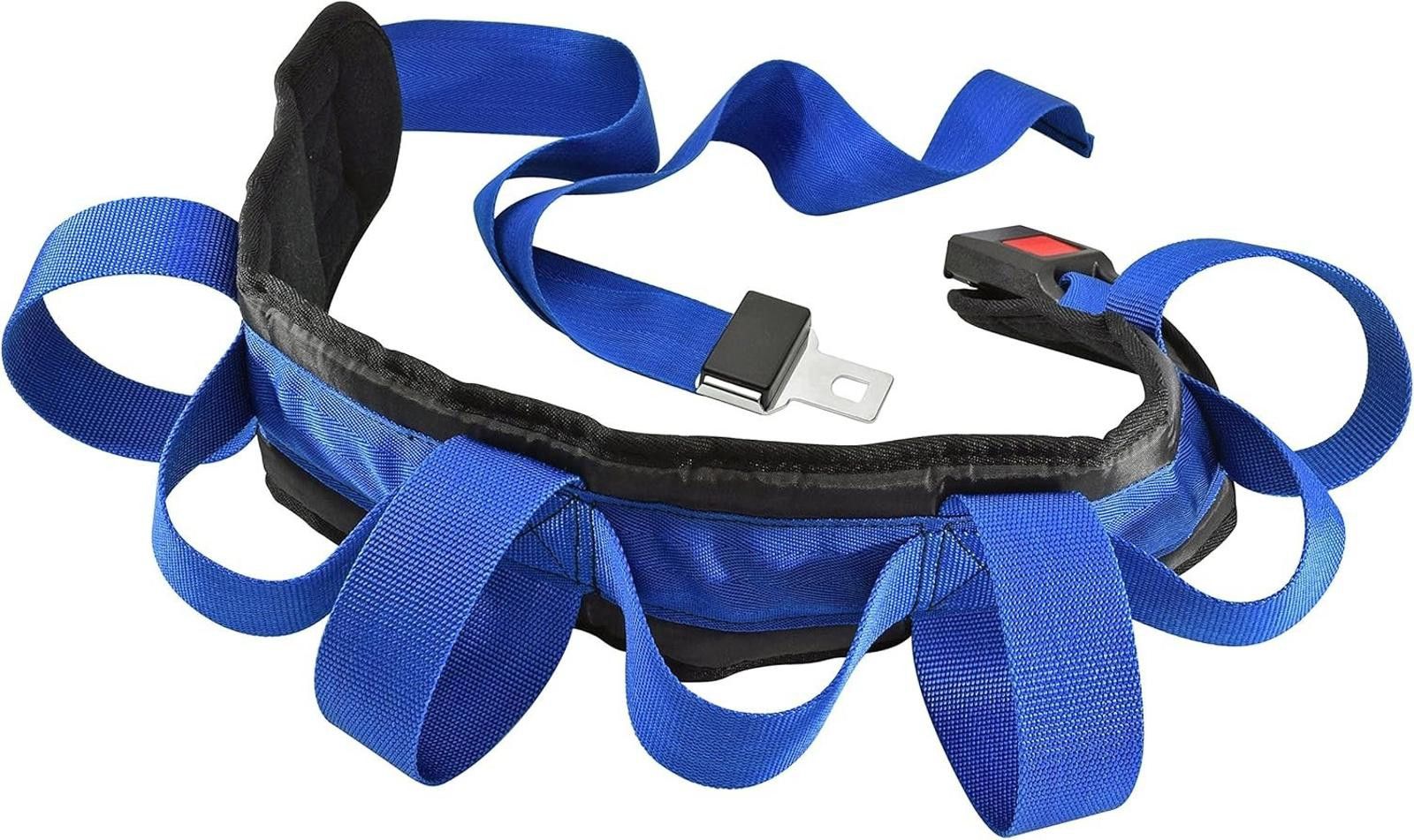 Designer Heavy Duty Transfer Gait Belt Metal Buckle Multiple Padded Size ONE SIZE - 1 Thumbnail