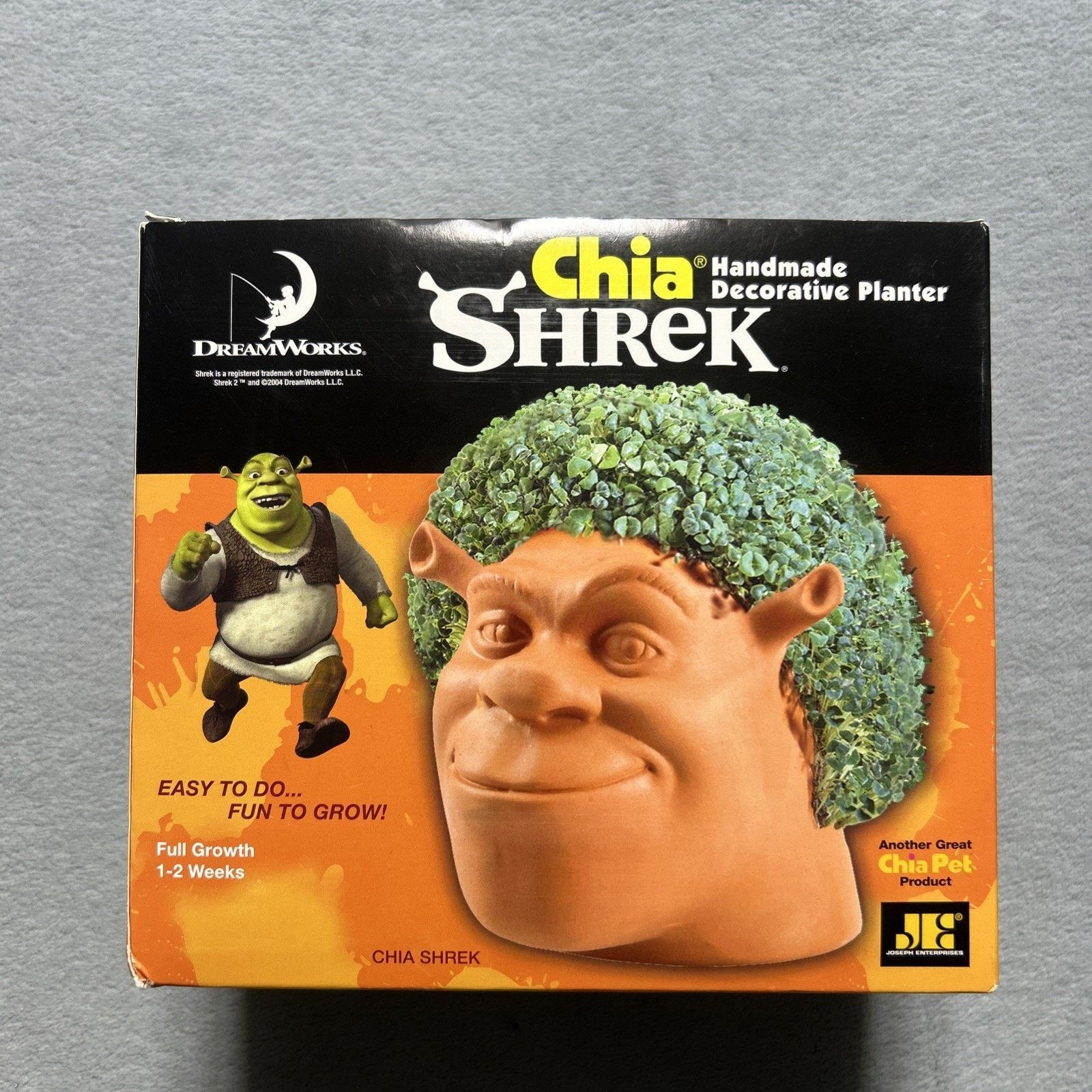 Handmade Shrek ChiaPet DreamWorks Handmade Decorative Ceramic Planter Size ONE SIZE - 1 Thumbnail