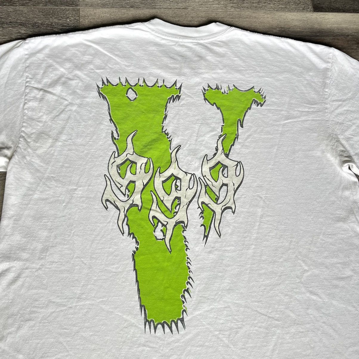 999 Club × Vlone VLONE x Juice Wrld 999 Fighting Demons Graphic Logo T Shirt Size US XL / EU 56 / 4 - 4 Thumbnail