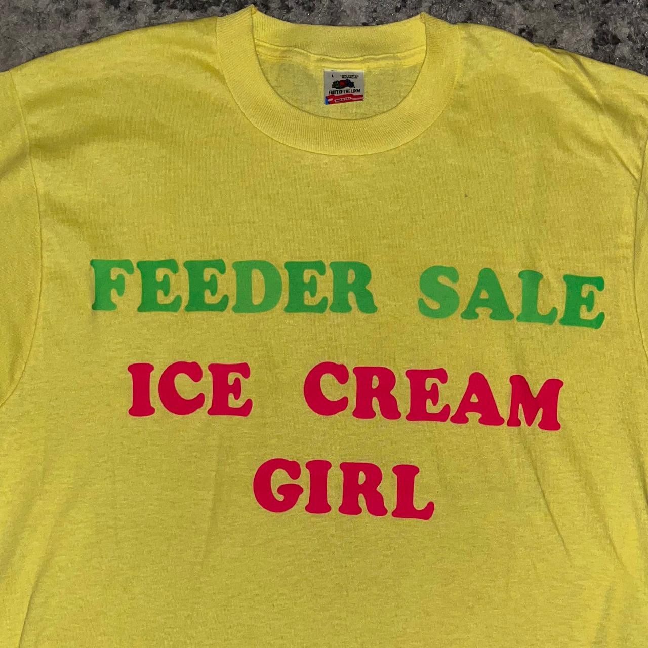 Vintage 80s True Vintage Feeder Sale Shirt Size US L / EU 52-54 / 3 - 2 Thumbnail