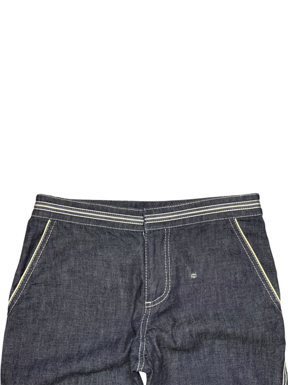 Heaven by Marc Jacobs × Jacobs By Marc Jacobs × Marc Jacobs Marc Jacobs Blue Wash Side Striped Bootcut Denim Pants Size 28" / US 6 / IT 42 - 4 Thumbnail
