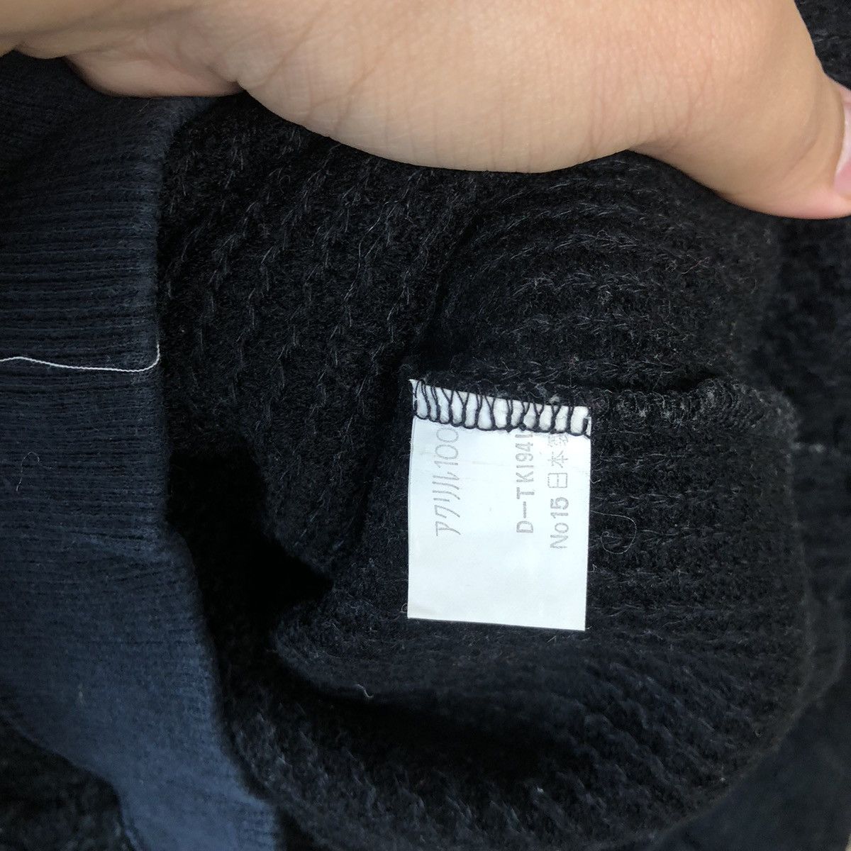Japanese Brand Rocio Black Cardigan Knitwear vintage #A2052 Size US S / EU 44-46 / 1 - 11 Thumbnail