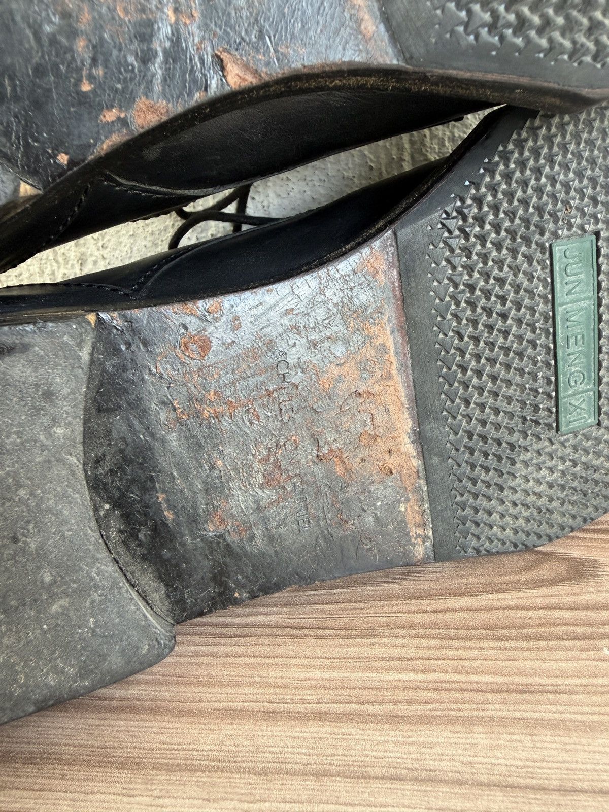 Achilles Ion Gabriel Buckle strap derby with guidi,balmain,tyson vibe Size US 9 / EU 42 - 17 Thumbnail
