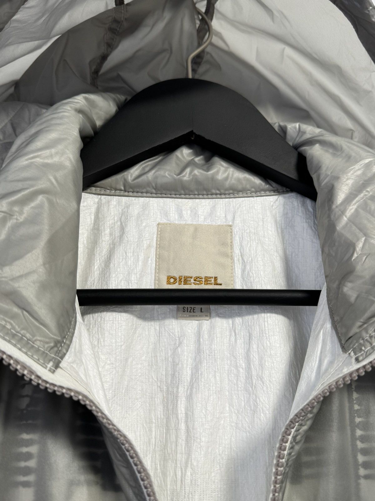 Diesel Diesel Vintage Jacket Y2K Style Hype Nylon Size US L / EU 52-54 / 3 - 11 Thumbnail