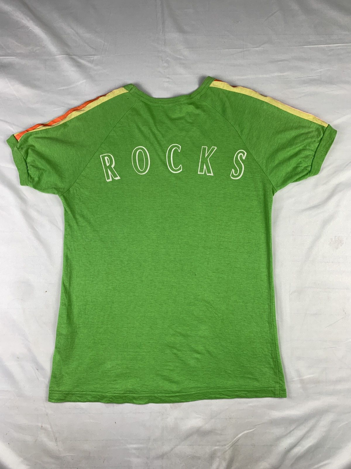 Hysteric Glamour y2k Ozone Community Rocks Spell Out Word Graphic Ringer Tee Size S / US 4 / IT 40 - 1 Thumbnail
