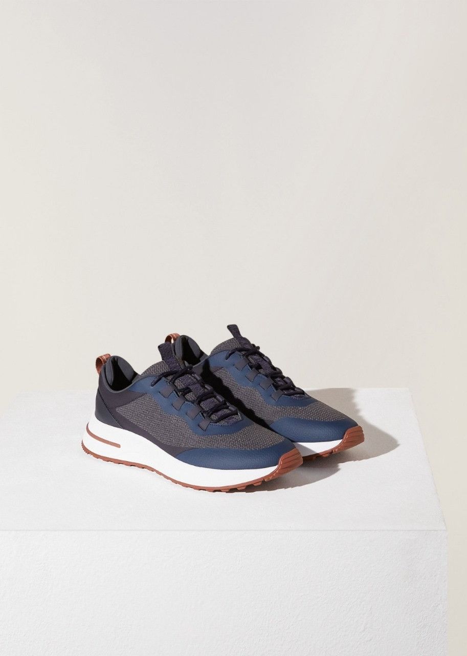 image of Loro Piana O1Srvl11E0424 Sneakers In Blue, Women's (Size 9)