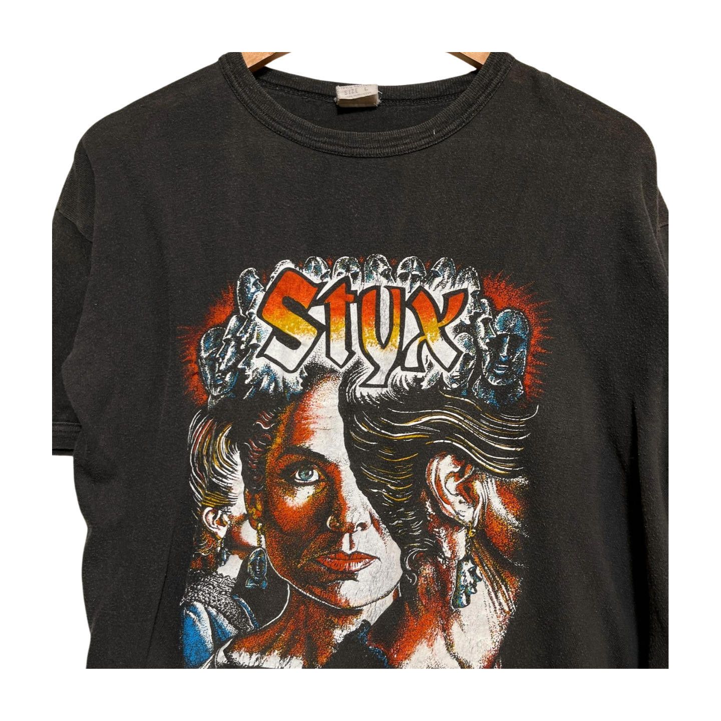 Vintage Vintage 70s Styx Man of Miracles T-shirt L Wizard Graphic Size US L / EU 52-54 / 3 - 2 Thumbnail