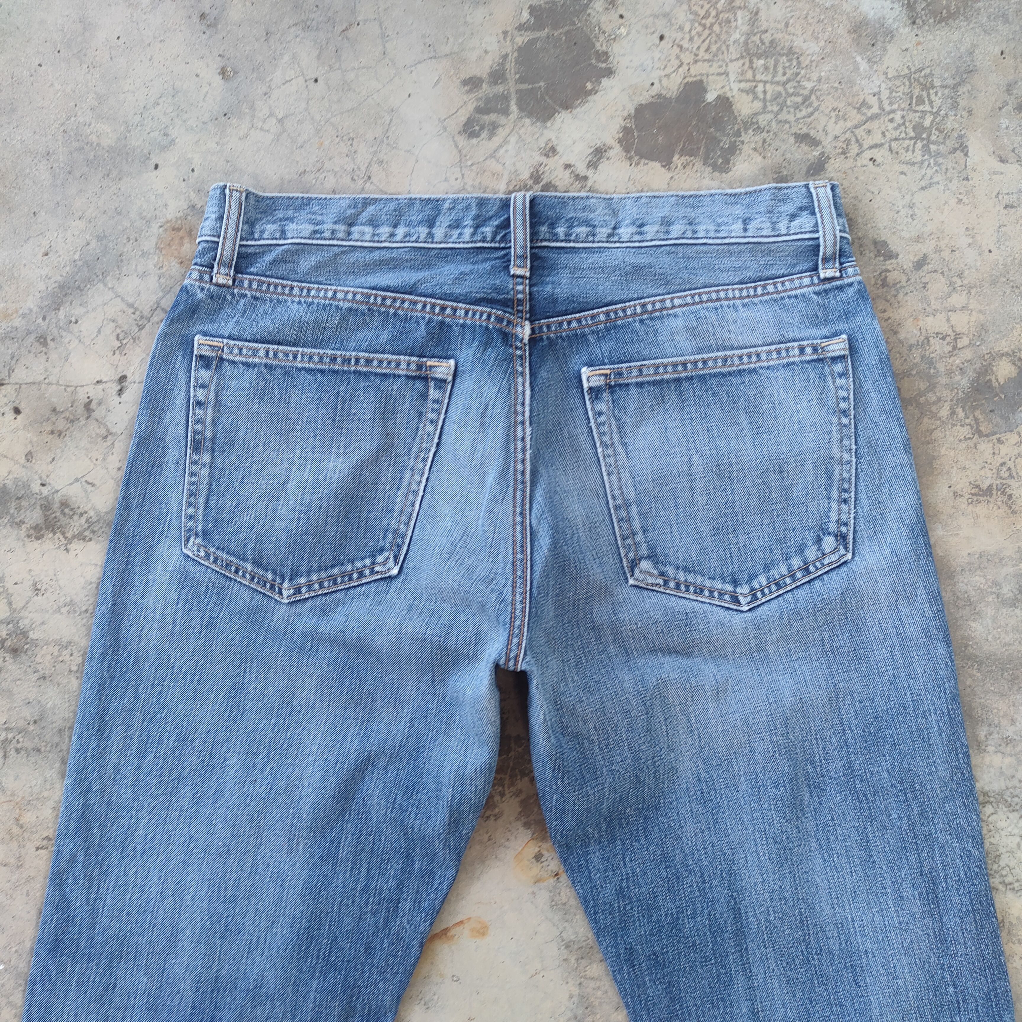 Japanese Brand W34 VINTAGE JAPANESE FADED RIPPED JEANS DENIM PANTS Size US 34 / EU 50 - 9 Thumbnail