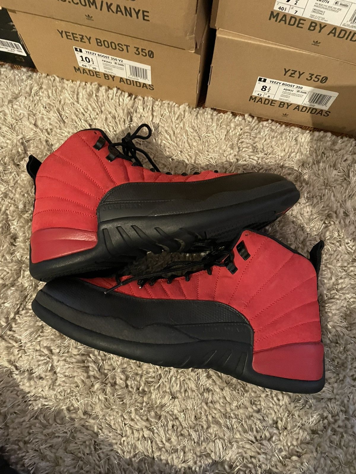 Jordan Brand Jordan 12 Reverse Flu Game Size US 13 / EU 46 - 2 Thumbnail