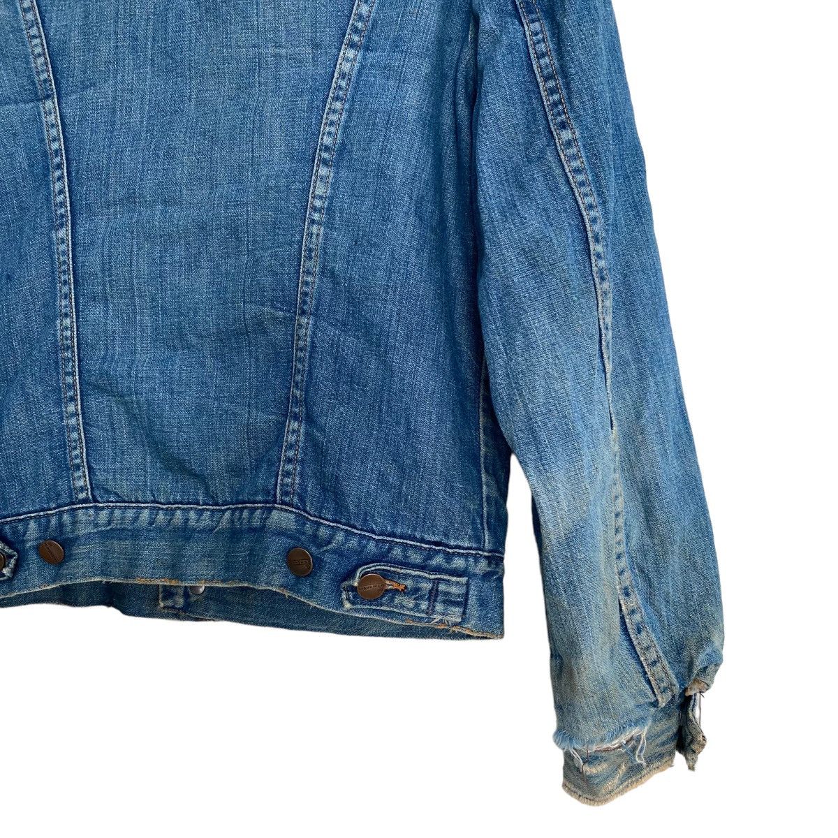 Vintage Vintage 70s Mavericks Blue Bell Denim Sherpa Jacket Size US M / EU 48-50 / 2 - 12 Thumbnail