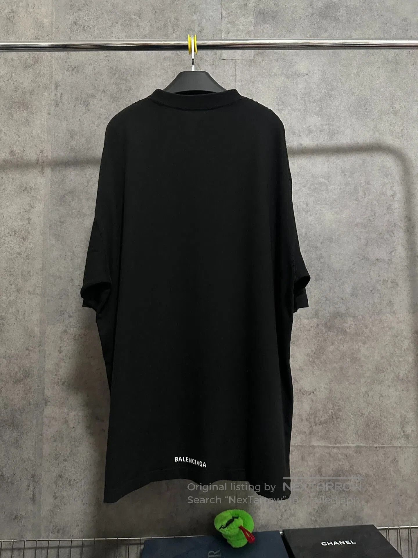 Balenciaga black short sleeve t-shirt by balenciaga. Size US L / EU 52-54 / 3 - 4 Thumbnail