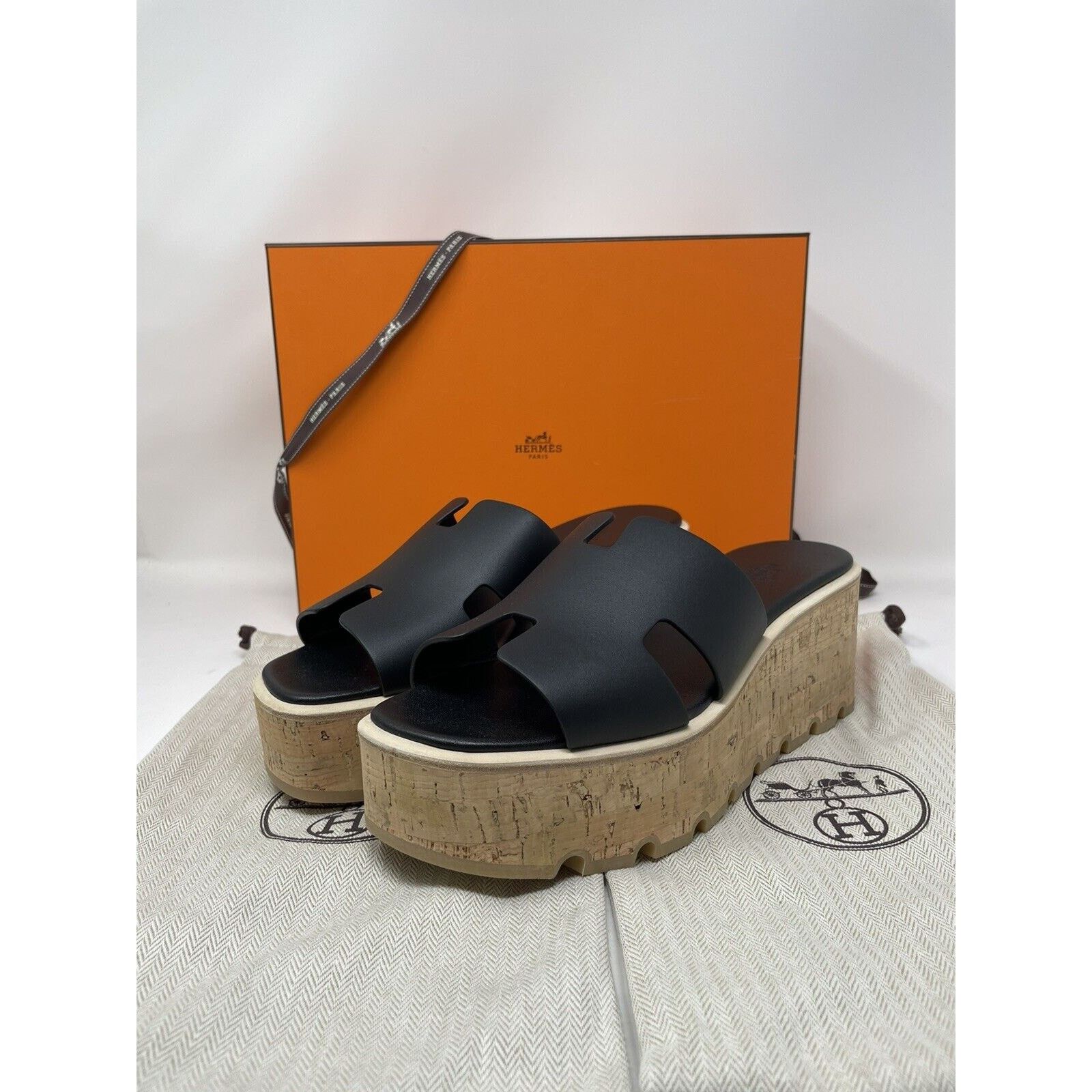 Hermes Hermes Eze Wedge Sandel Size 40 Size US 9 / IT 39 - 1 Thumbnail